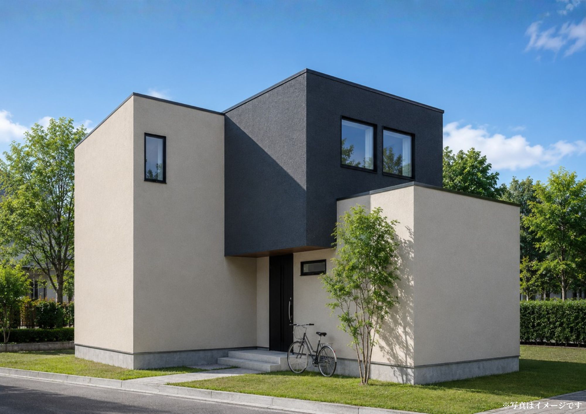 地御前モデルハウス販売（２号地建築中）